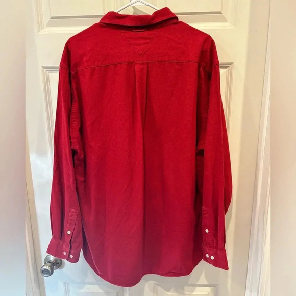 Tommy Hilfiger‎ Vintage Cotton Flannel Button Down Men’s size Large - Picture 5 of 8